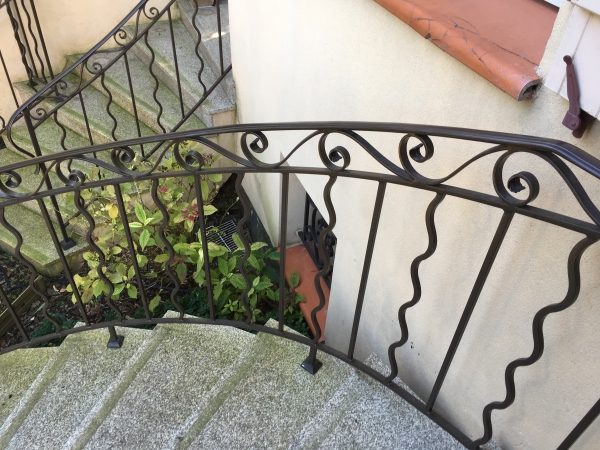 GARDE-CORPS GC21, garde-corps en fer forgé