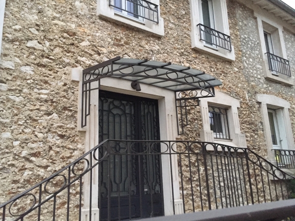 GARDE-CORPS GC39, garde-corps en fer forgé
